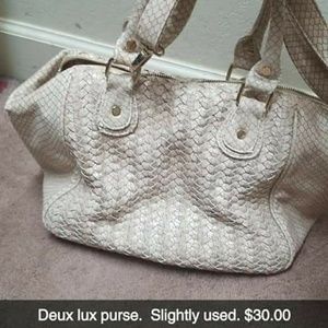 Deus lux purse